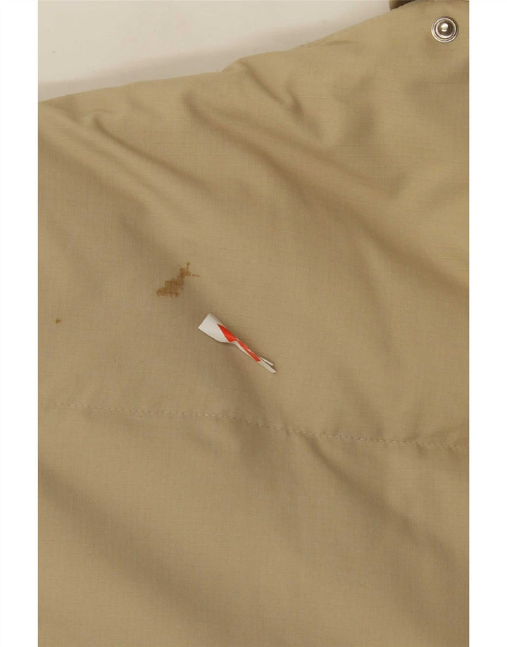 Cappotto imbottito da uomo Fila UK 40 Large Beige in poliammide