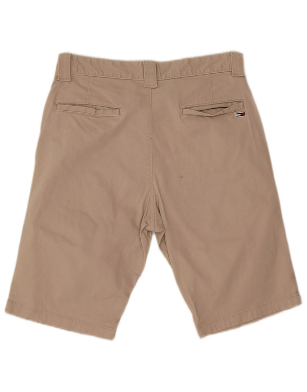 Tommy Hilfiger Mens Chino Shorts W29 Small Beige Cotton