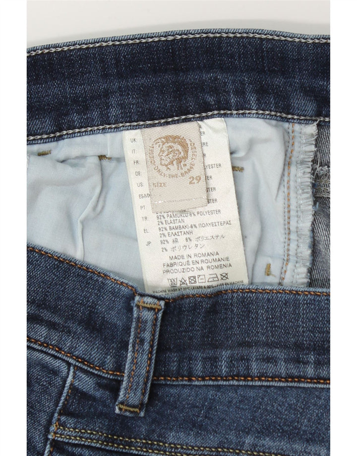 Jeans slim da donna Diesel W29 L29 cotone blu