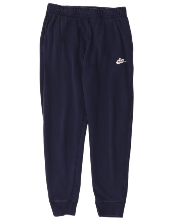 Pantaloni da tuta da uomo Nike Joggers medio cotone blu navy