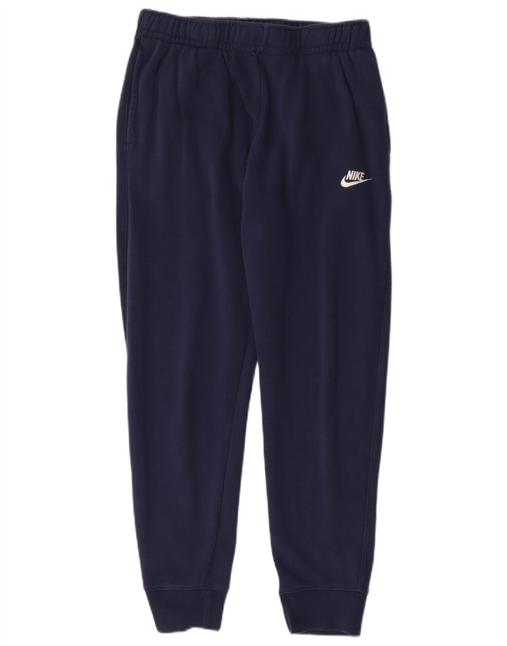 Pantaloni da tuta da uomo Nike Joggers medio cotone blu navy