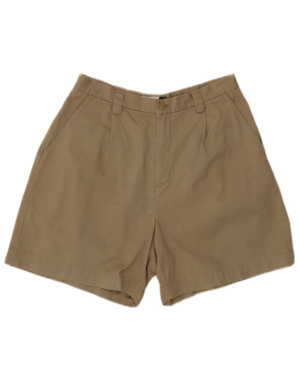 Gap Pantaloncini chino classici a vita alta da donna con ancoraggio UK 10 Small W27 Cachi