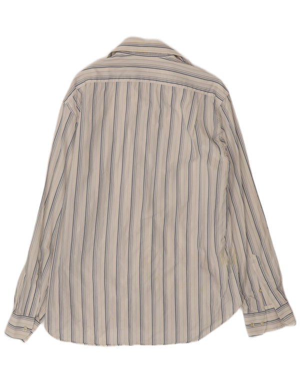 CERRUTI 1881 Mens Shirt Size 41 16 Large White Pinstripe