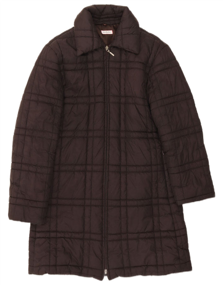 Cappotto imbottito da donna Max & Co. UK 12 Poliestere marrone medio