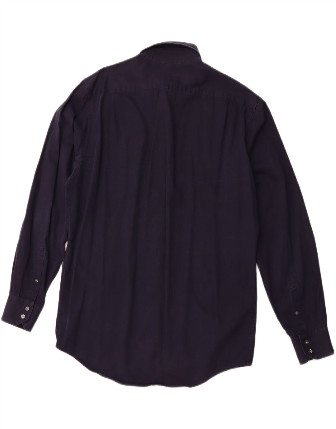 Camicia LACOSTE vestibilità regolare da uomo taglia 41 cotone medio blu navy