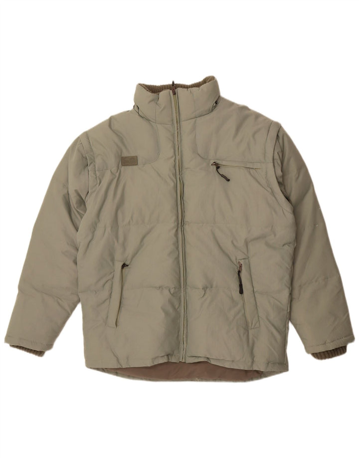 Giacca imbottita da uomo Fila UK 40 Large Verde Poliestere