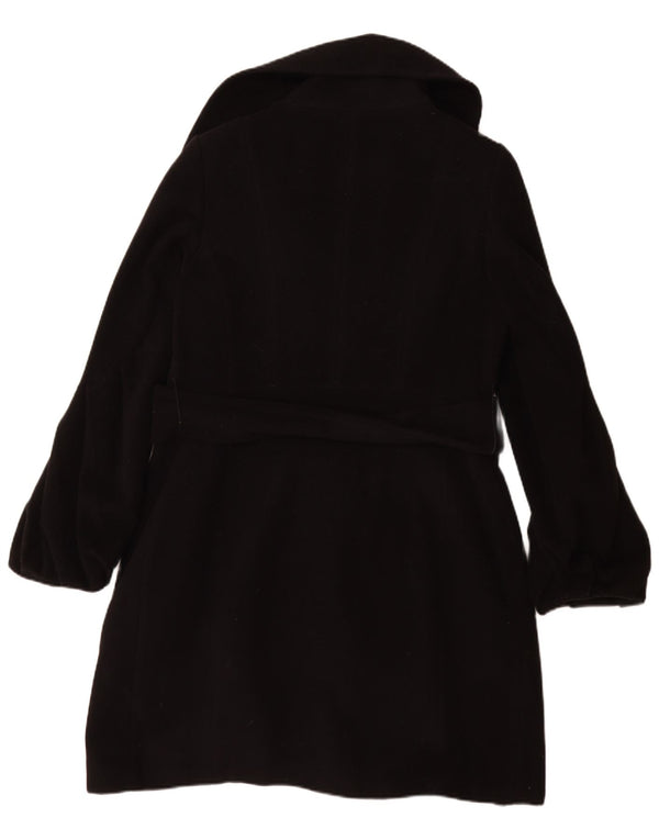 Cappotto doppiopetto da donna Coast UK 12 lana nera media