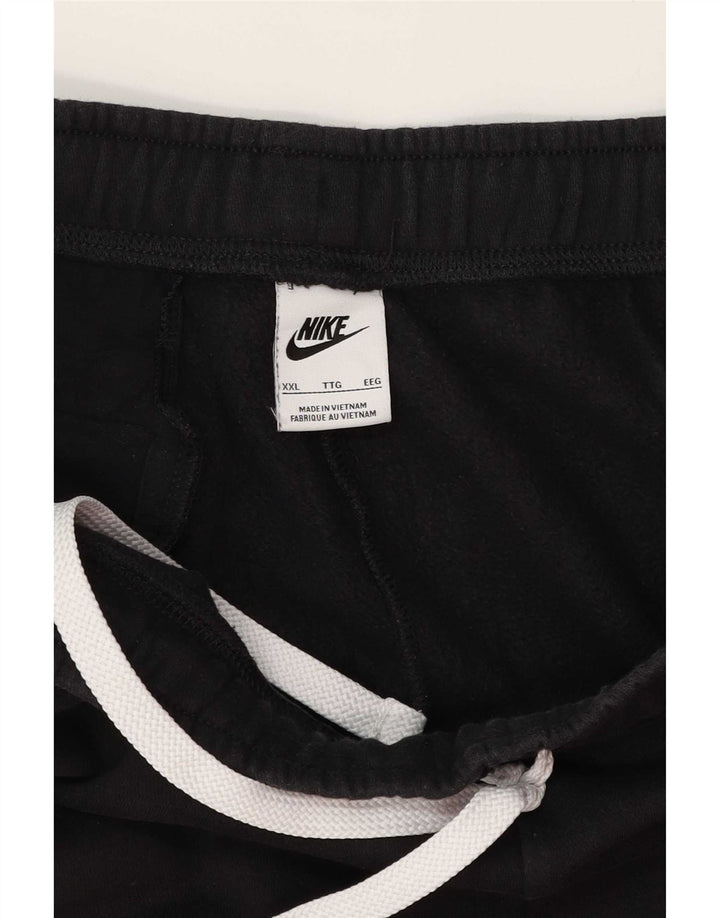 Pantaloni da tuta con grafica Nike da uomo, pantaloni da jogging 2XL neri