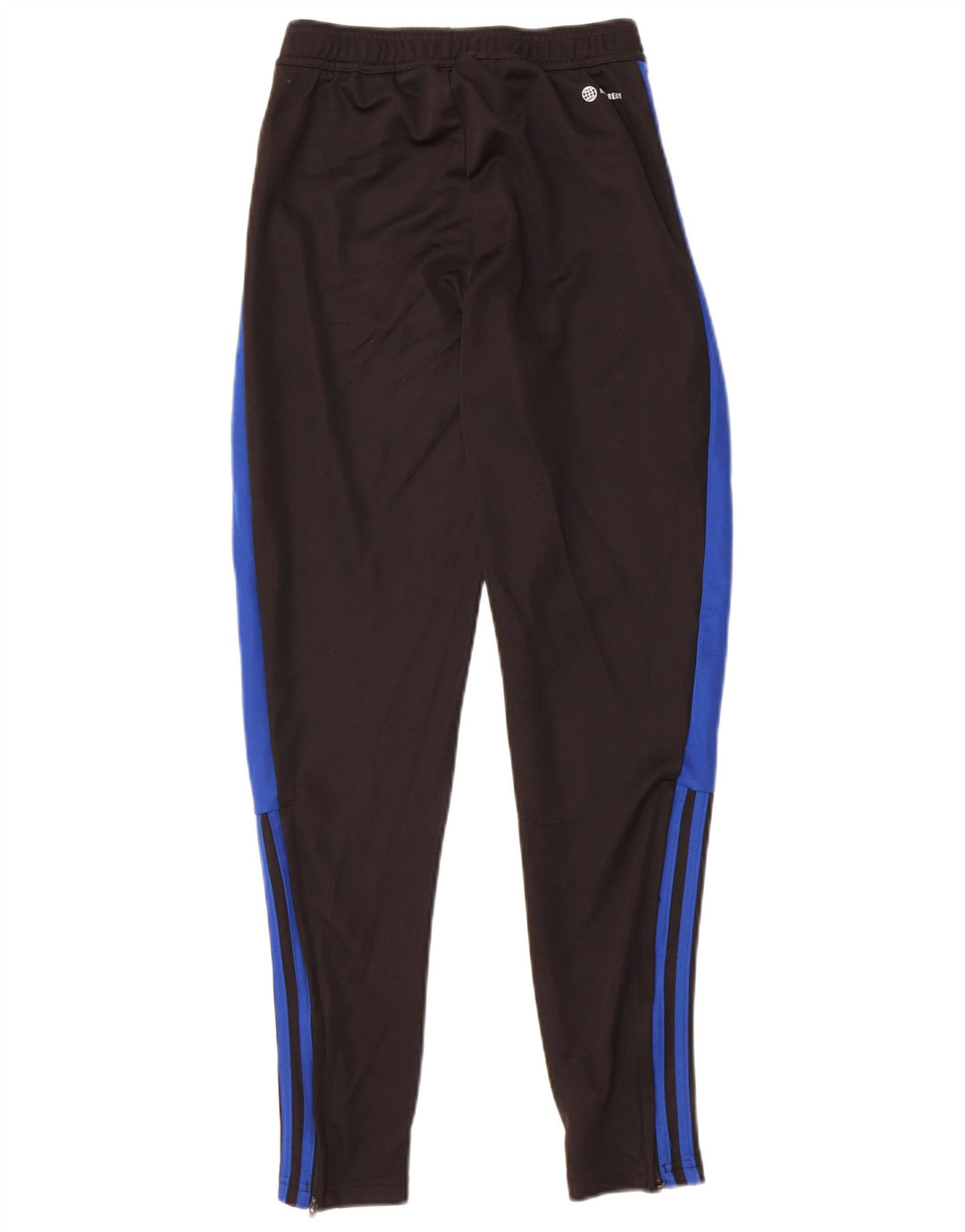 Pantaloni da tuta Adidas Aeroready da uomo piccoli in poliestere color block nero