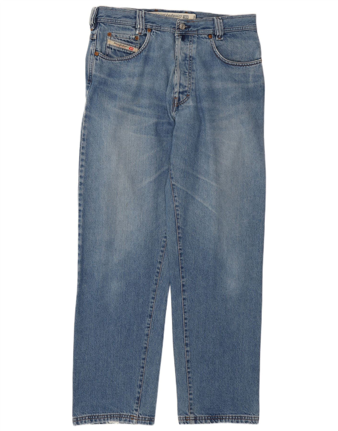 Jeans dritti da uomo Diesel W34 L32 Blu