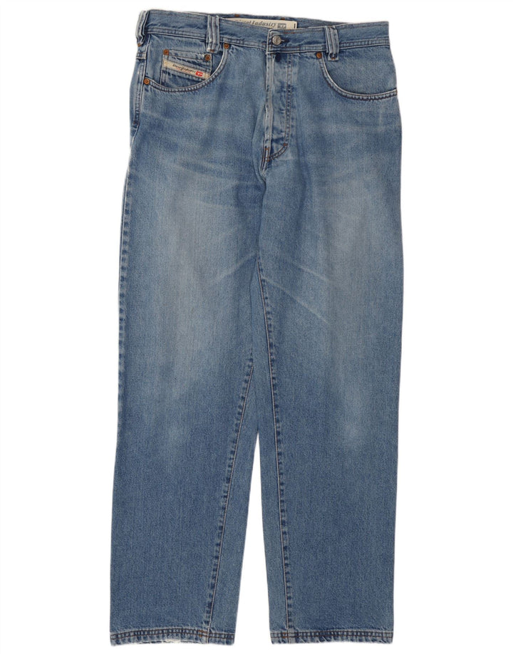 Jeans dritti da uomo Diesel W34 L32 Blu
