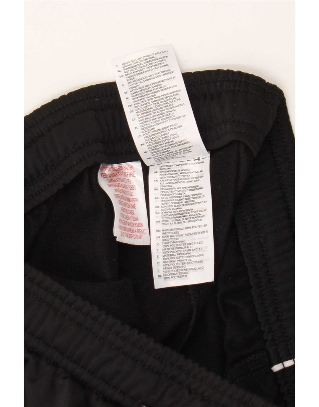 Pantaloni da tuta da ragazzo Adidas Joggers 13-14 anni Poliestere nero