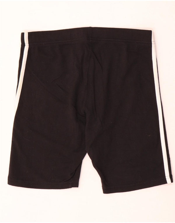 Pantaloncini sportivi Adidas da donna UK 12/14 cotone nero medio