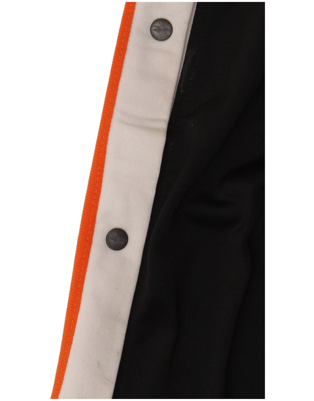 Pantaloni da tuta da uomo Reebok Large in poliestere color block nero