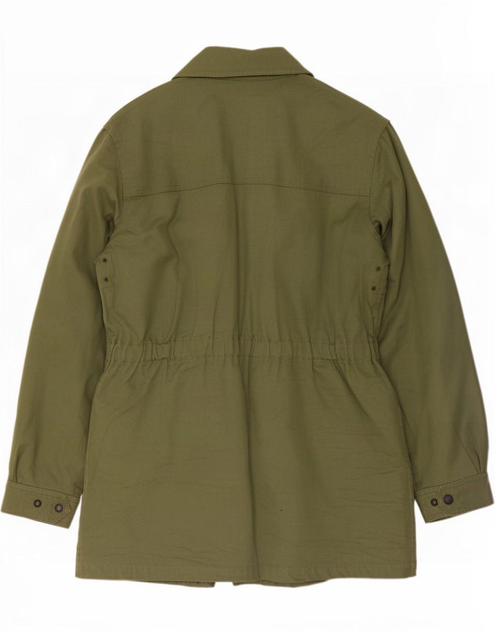 Giacca Parka vintage da uomo IT 50 grande color kaki