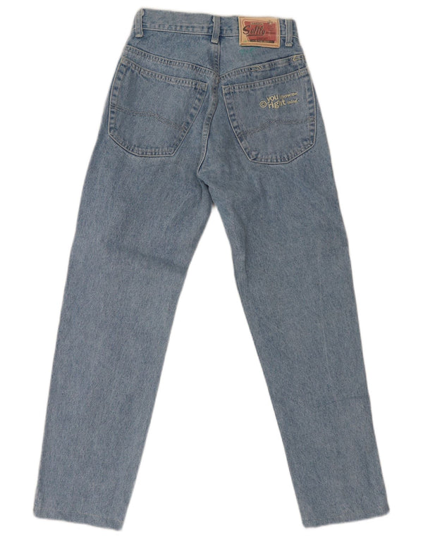 Jeans dritti da donna Carrera IT 44 XS W26 L27 Blu cotone