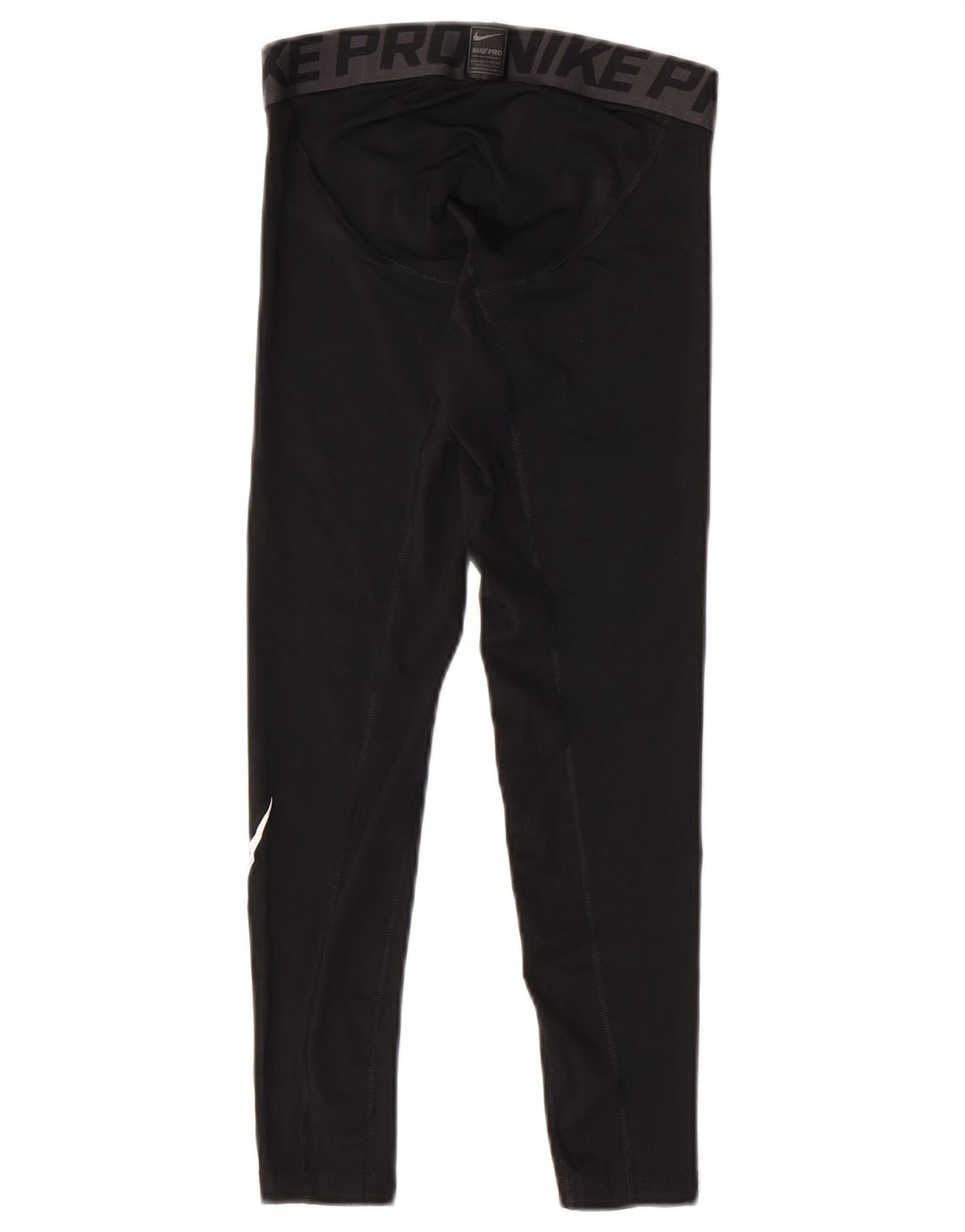 Leggings grafici a compressione Nike da ragazzo 10-11 anni poliestere nero medio
