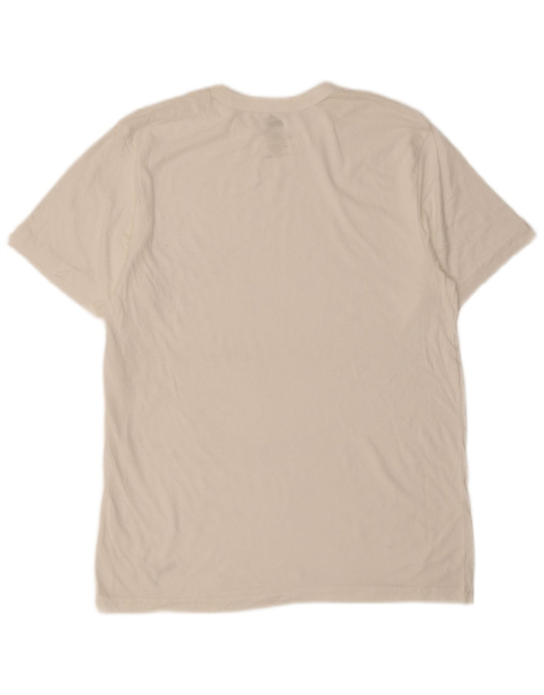 PUMA Mens T-Shirt Top Large White Cotton
