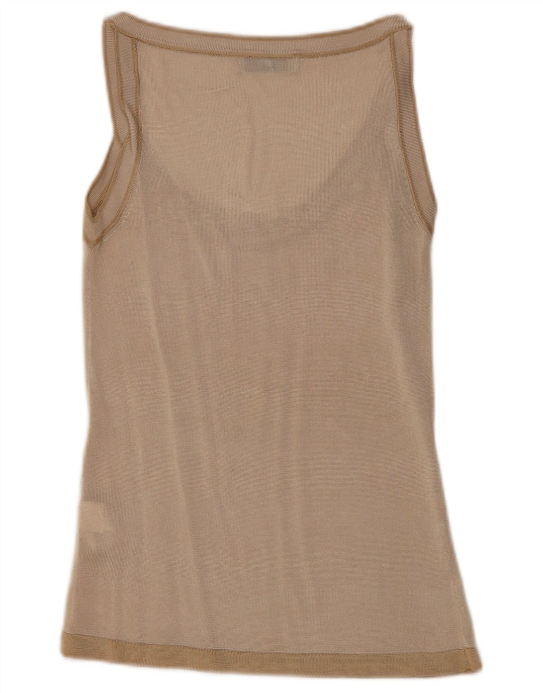 Canotta da donna Zara UK 12 Viscosa beige medio