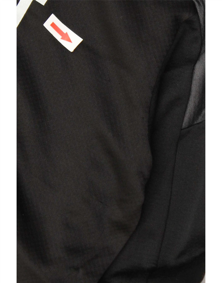 Maglia grafica Puma da ragazzo a maniche lunghe 7-8 anni, color block nero