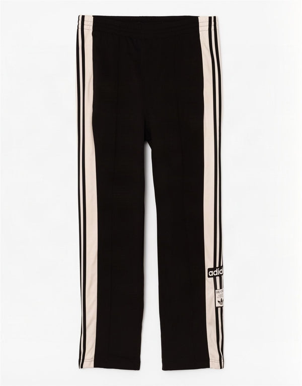 Pantaloni da tuta con grafica Adidas da donna UK 20/22 XL Colorblock nero