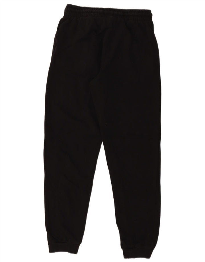 Pantaloni da tuta da uomo Kappa Joggers piccoli in cotone nero