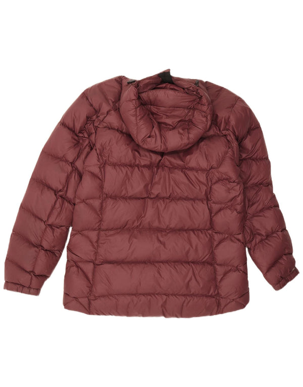 Giacca imbottita ampia con cappuccio da donna Berghaus UK 18 XL Borgogna