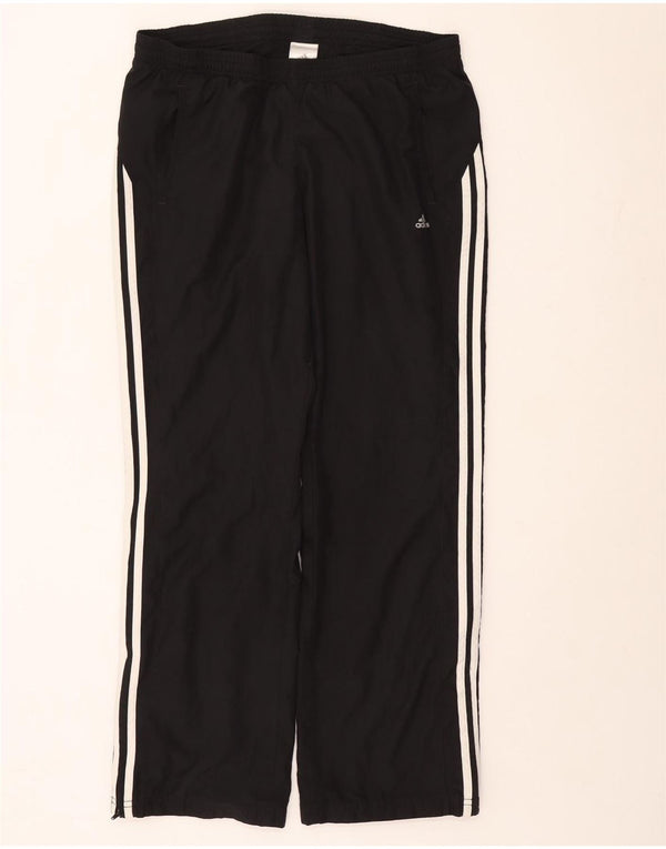 Pantaloni da tuta da donna Adidas UK 14 Large Nero Poliestere