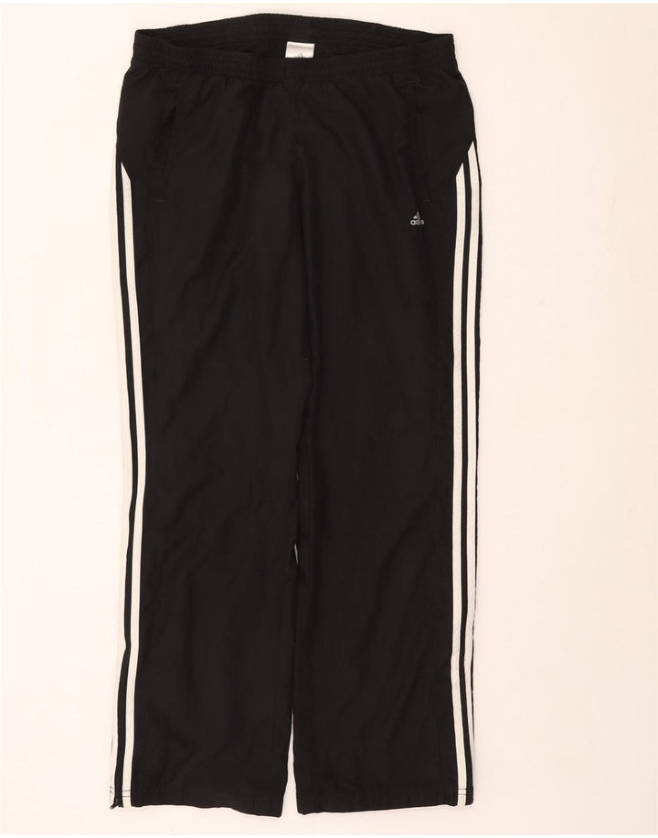 Pantaloni da tuta da donna Adidas UK 14 Large Nero Poliestere