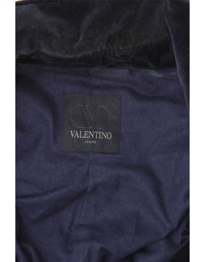 Cappotto doppiopetto da donna Valentino taglia 42 piccolo blu navy