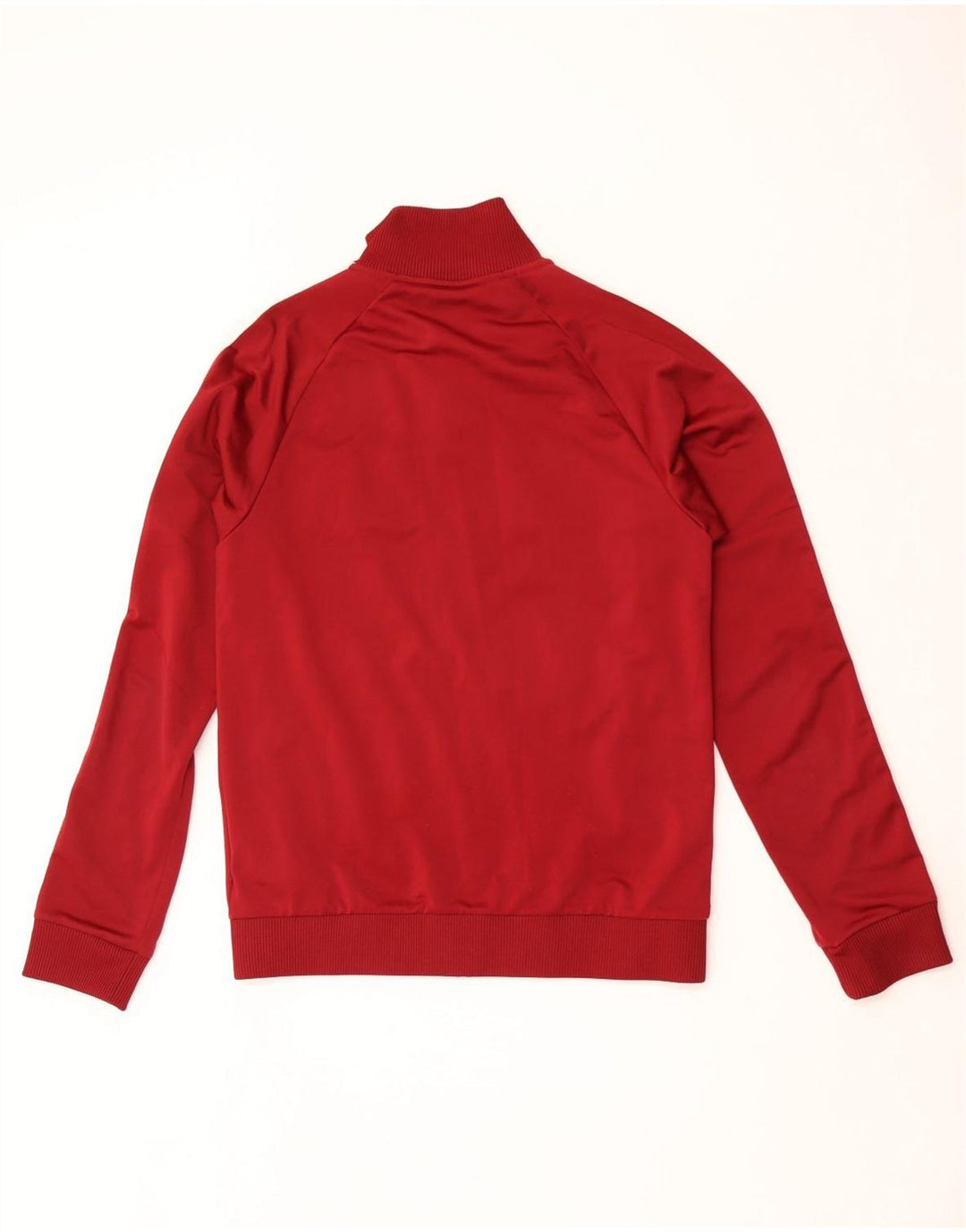 Giacca da ginnastica da uomo Adidas piccola bordeaux in poliestere