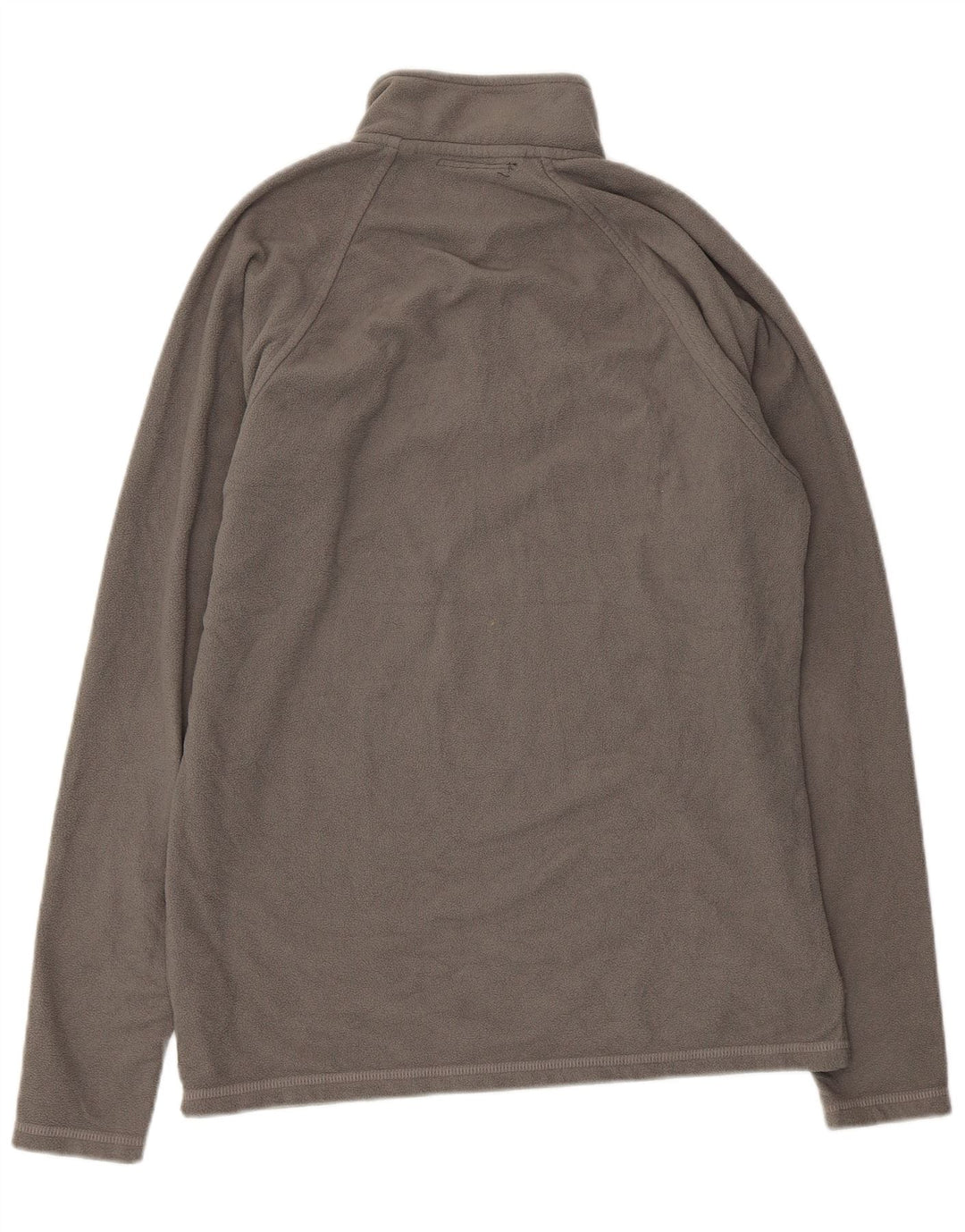 Maglione in pile da uomo Rohan con bottone e collo piccolo in poliestere grigio
