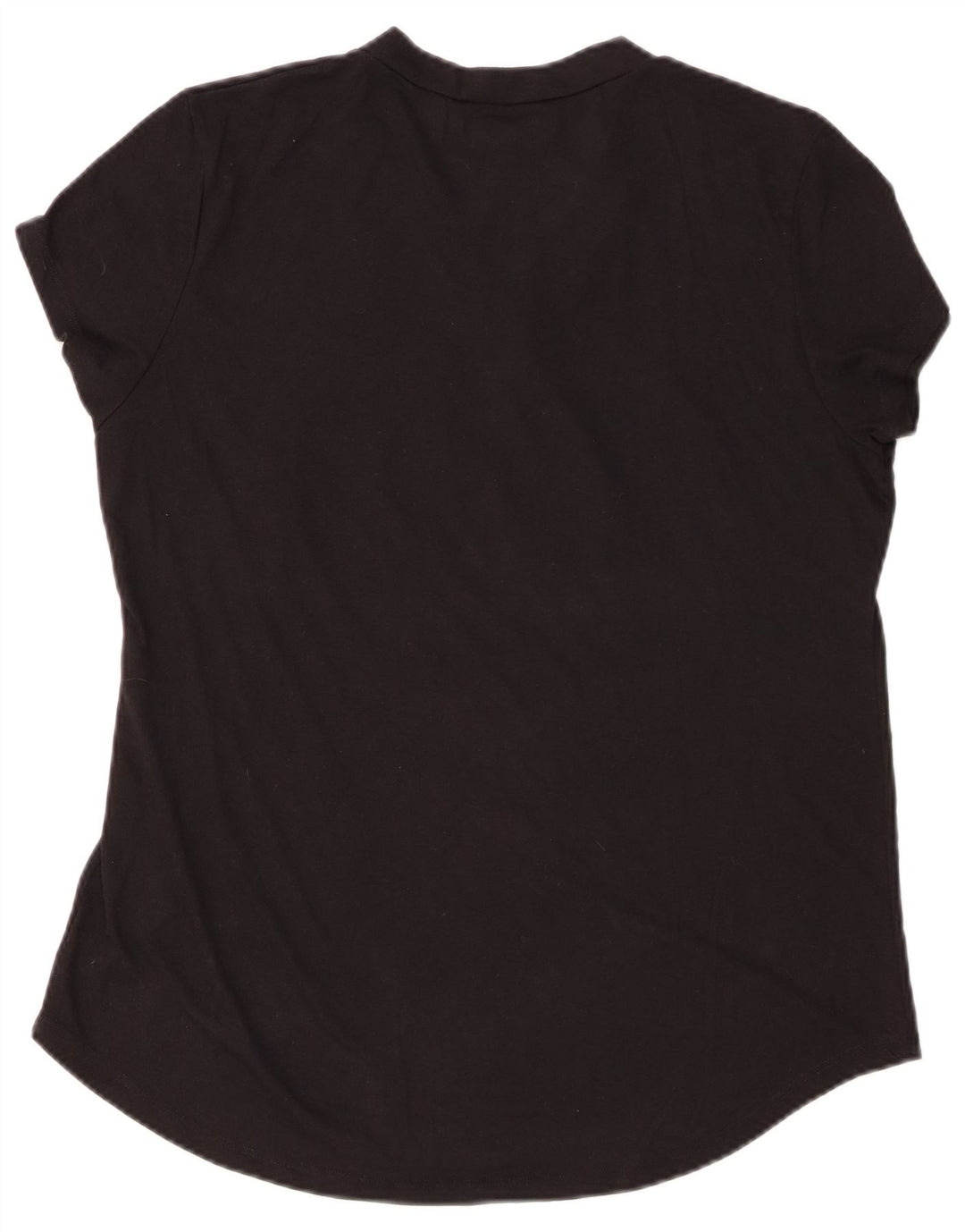 T-shirt grafica da donna NFL New Orleans Saints UK 16 grande in cotone nero