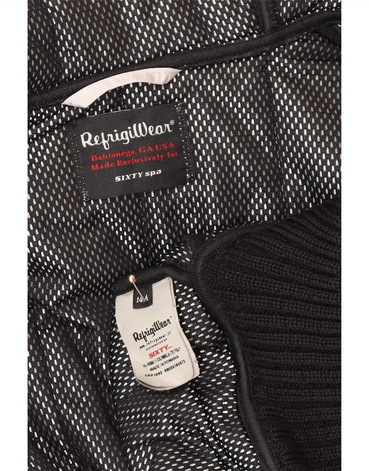 Giacca imbottita con cappuccio Refrigiwear da bambino 13-14 anni in poliammide bianco sporco