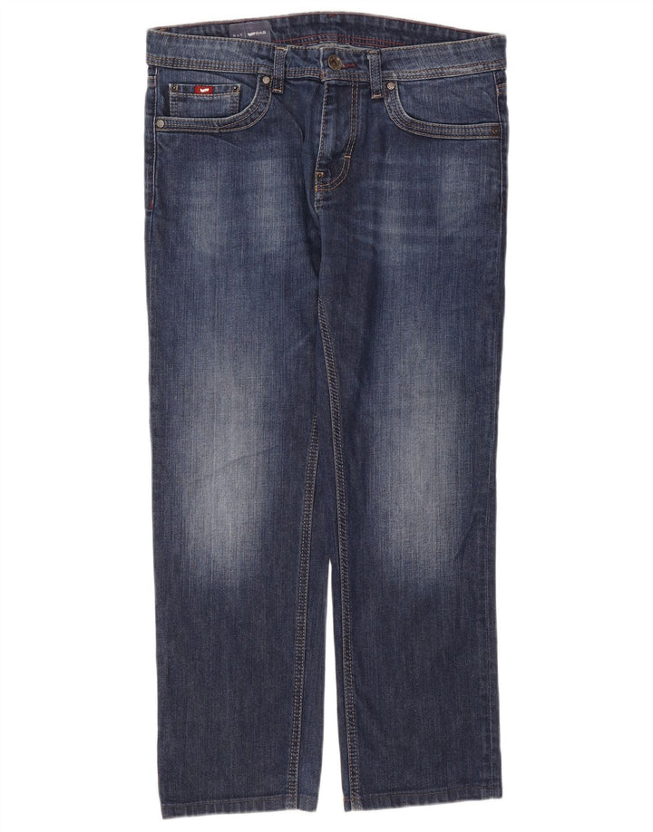 Jeans dritti da uomo Gas W32 L28 cotone blu navy