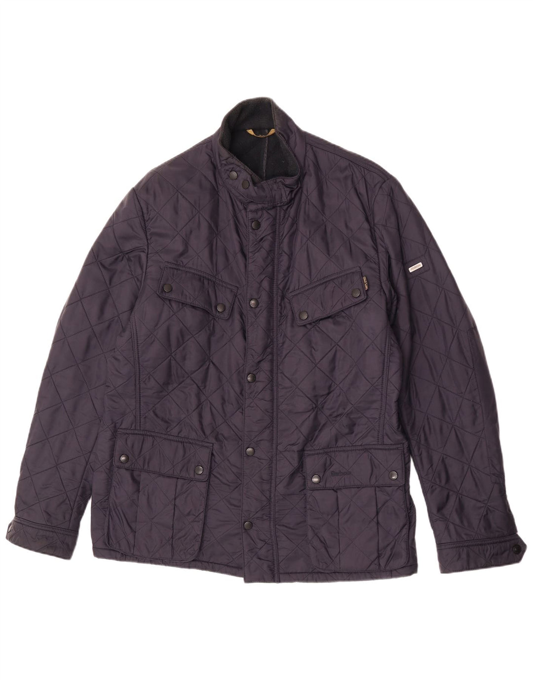 Giacca trapuntata da uomo Barbour UK 42 XL poliestere blu navy