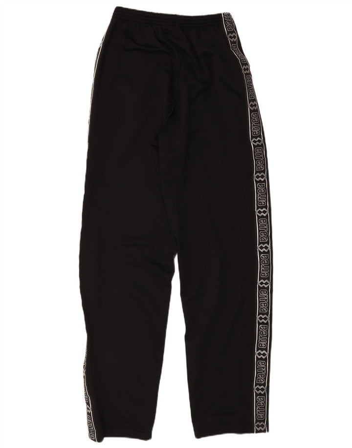 Pantaloni da tuta con grafica Errea da uomo, grandi, in poliestere nero
