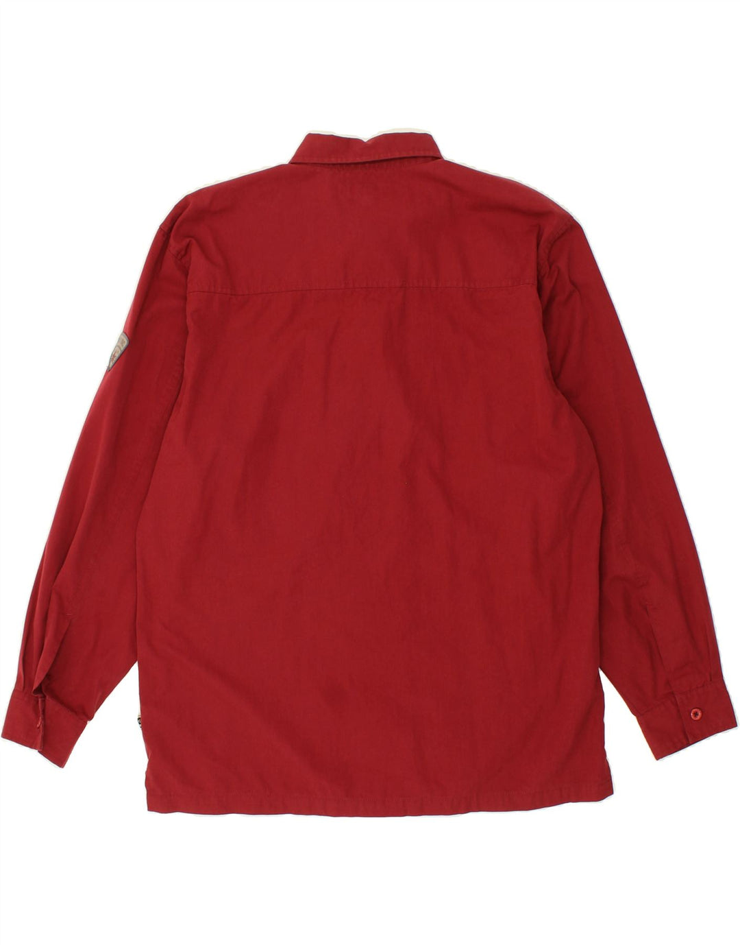 Camicia da uomo VINTAGE XL in cotone rosso