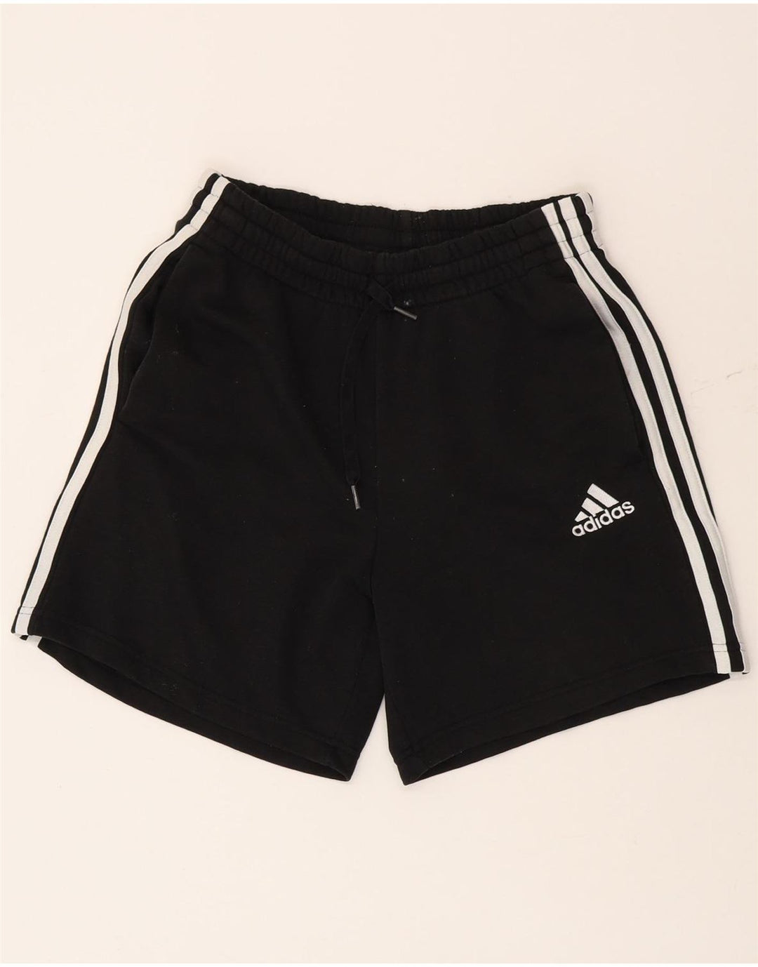 Pantaloncini sportivi da uomo Adidas piccoli in cotone nero