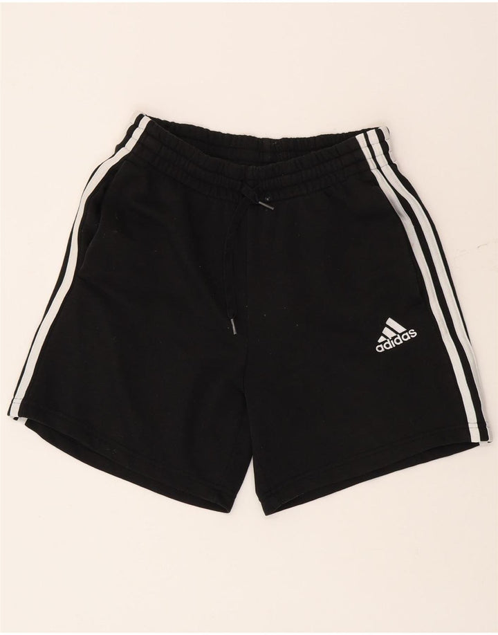 Pantaloncini sportivi da uomo Adidas piccoli in cotone nero