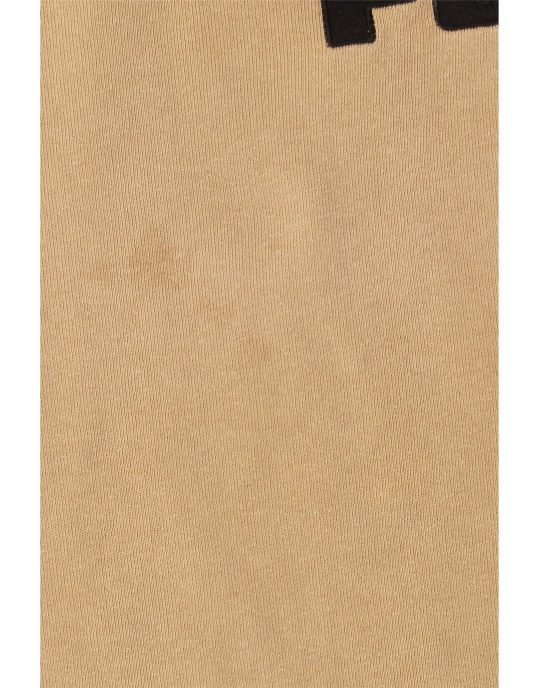 PUMA Felpa con grafica da uomo Maglione Large Beige Colourblock