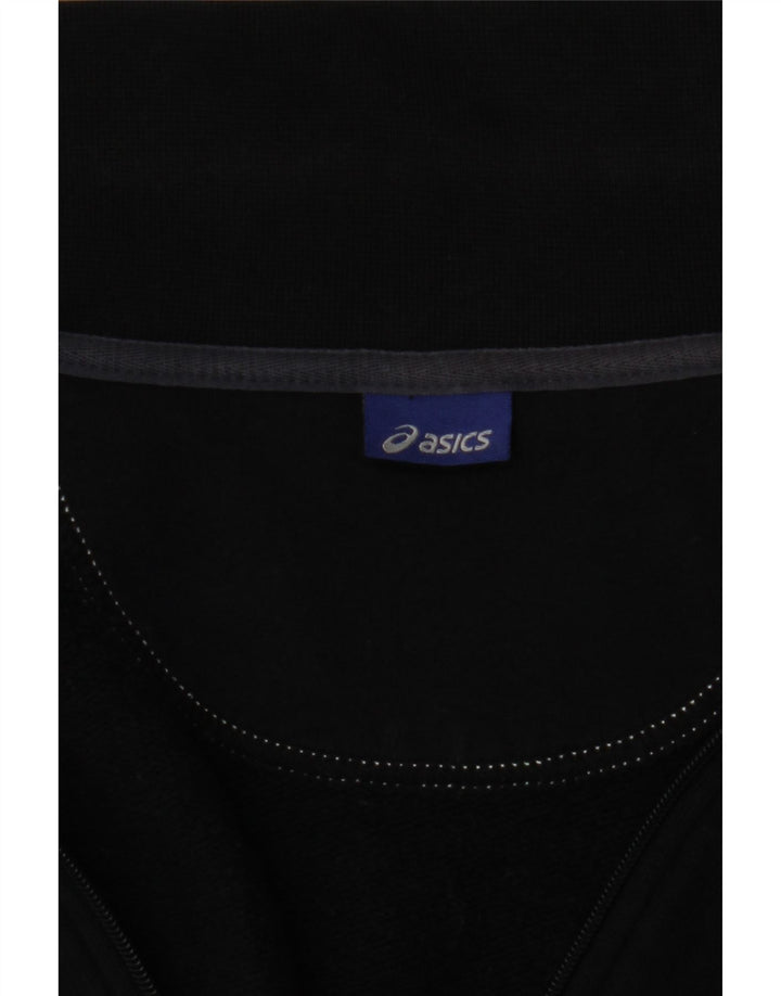 Giacca da ginnastica ASICS da uomo, taglia grande, nera