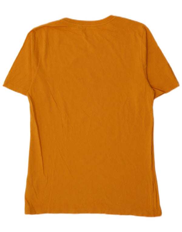 T-shirt grafica per ragazzi Timberland Top 15-16 anni cotone giallo medio