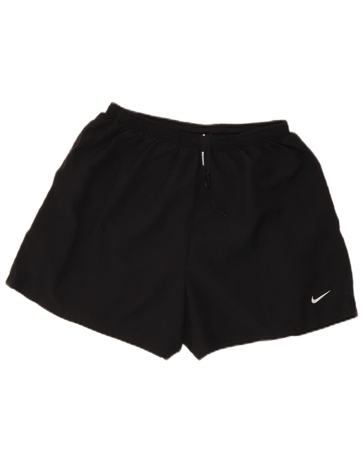Pantaloncini sportivi regolari da donna Nike UK 12 medio neri