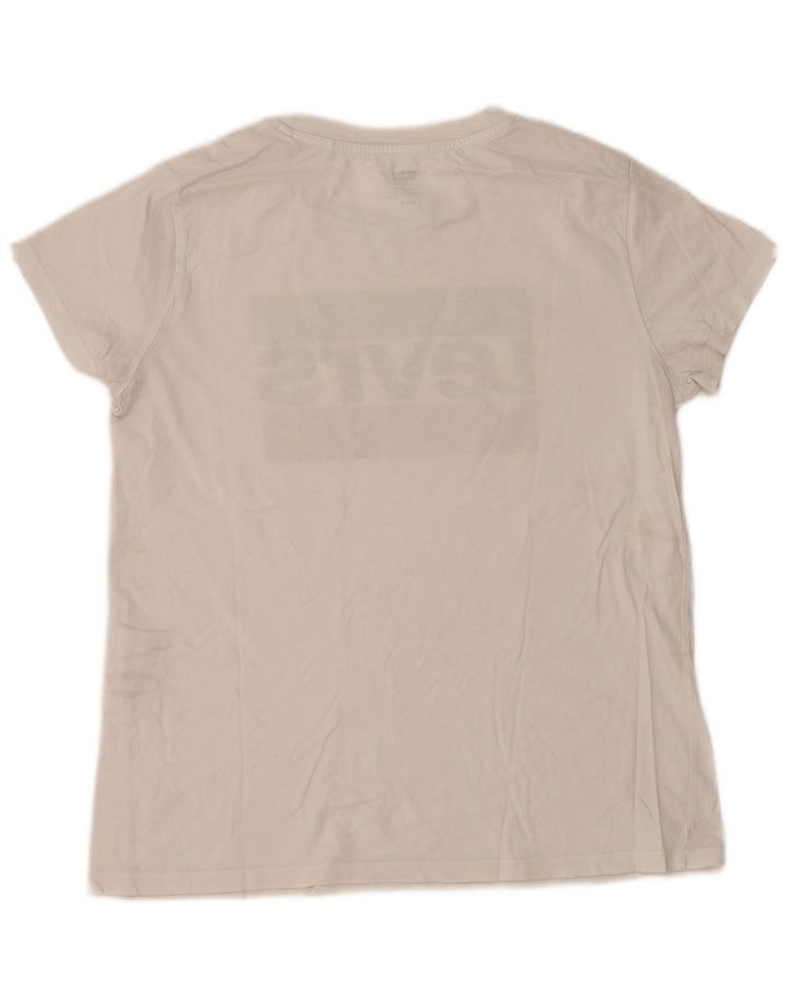 T-shirt grafica da uomo Levi's Top bianca media