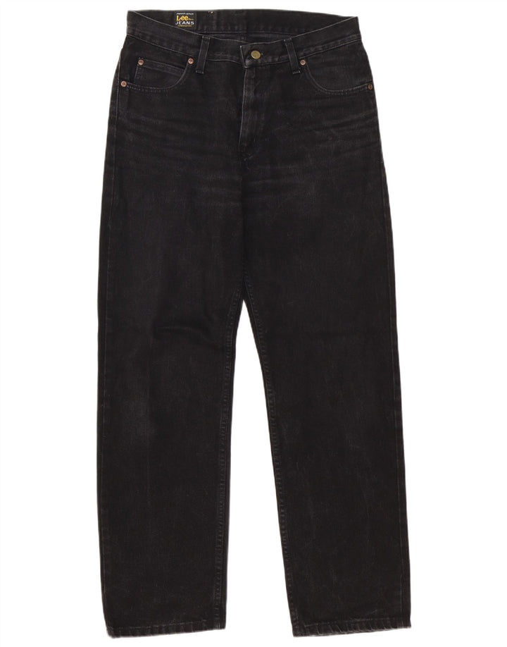 Jeans dritti da uomo Lee Brooklyn W32 L32 cotone nero