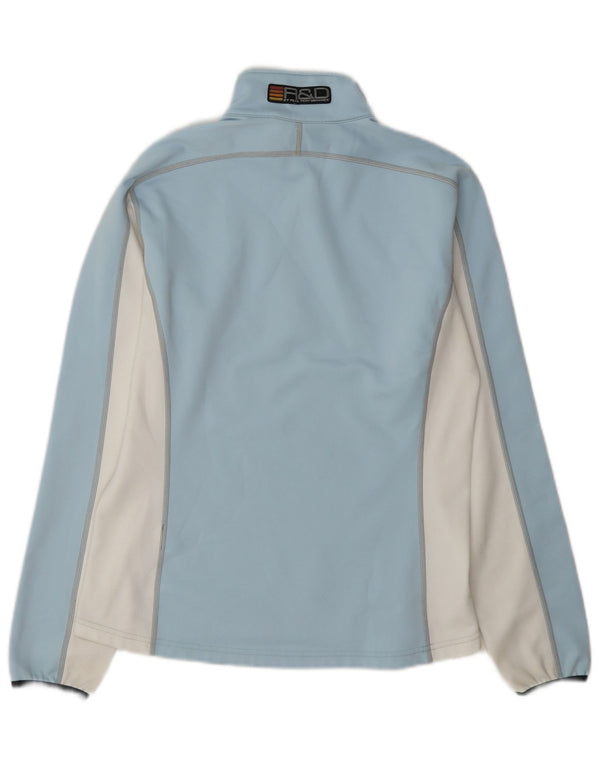 Felpa da donna Peak Performance Jumper UK 12 Colorblock blu medio