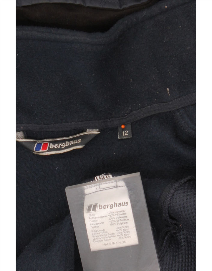 Giacca a vento oversize con cappuccio da donna BERGHAUS UK 12 medio blu navy
