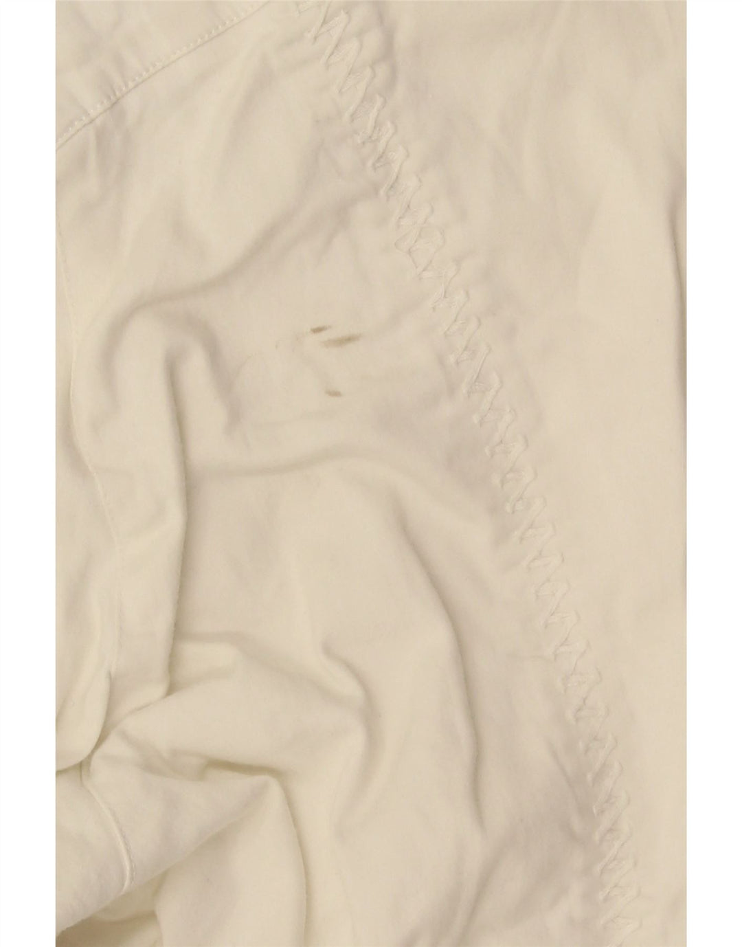 Pantaloni casual dritti da donna Marlboro Classics W30 L30 bianchi