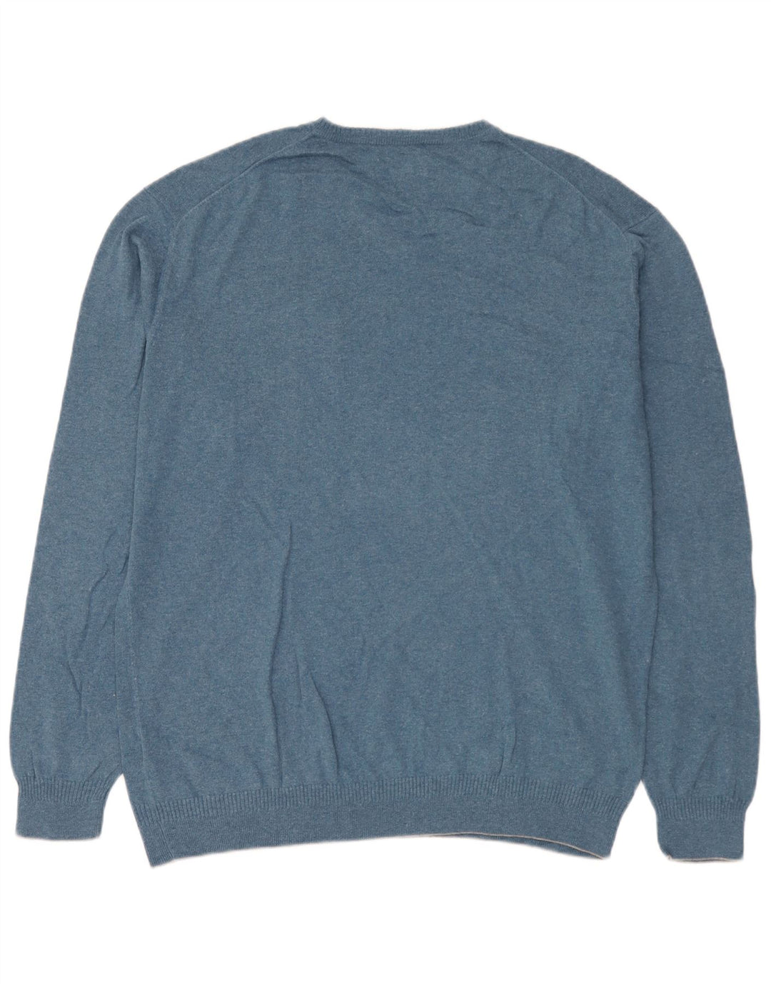 Maglione da uomo con scollo a V Marlboro Classics 3XL cotone blu